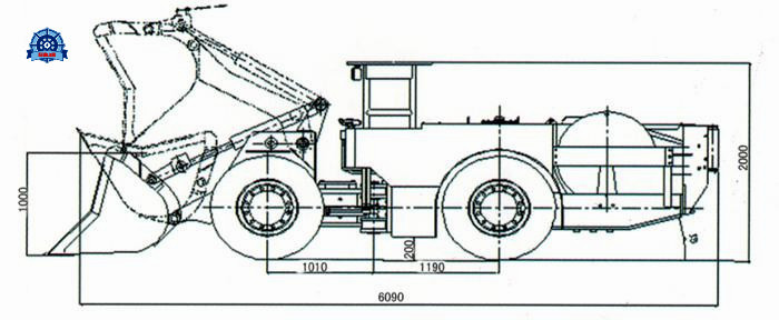STC-0.75铲运机,电动铲运机